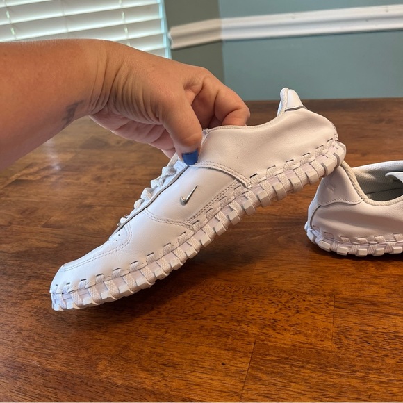 Nike x Jacquemus J Force 1 low white sneaker shoe size 9 women’s - Picture 9 of 14